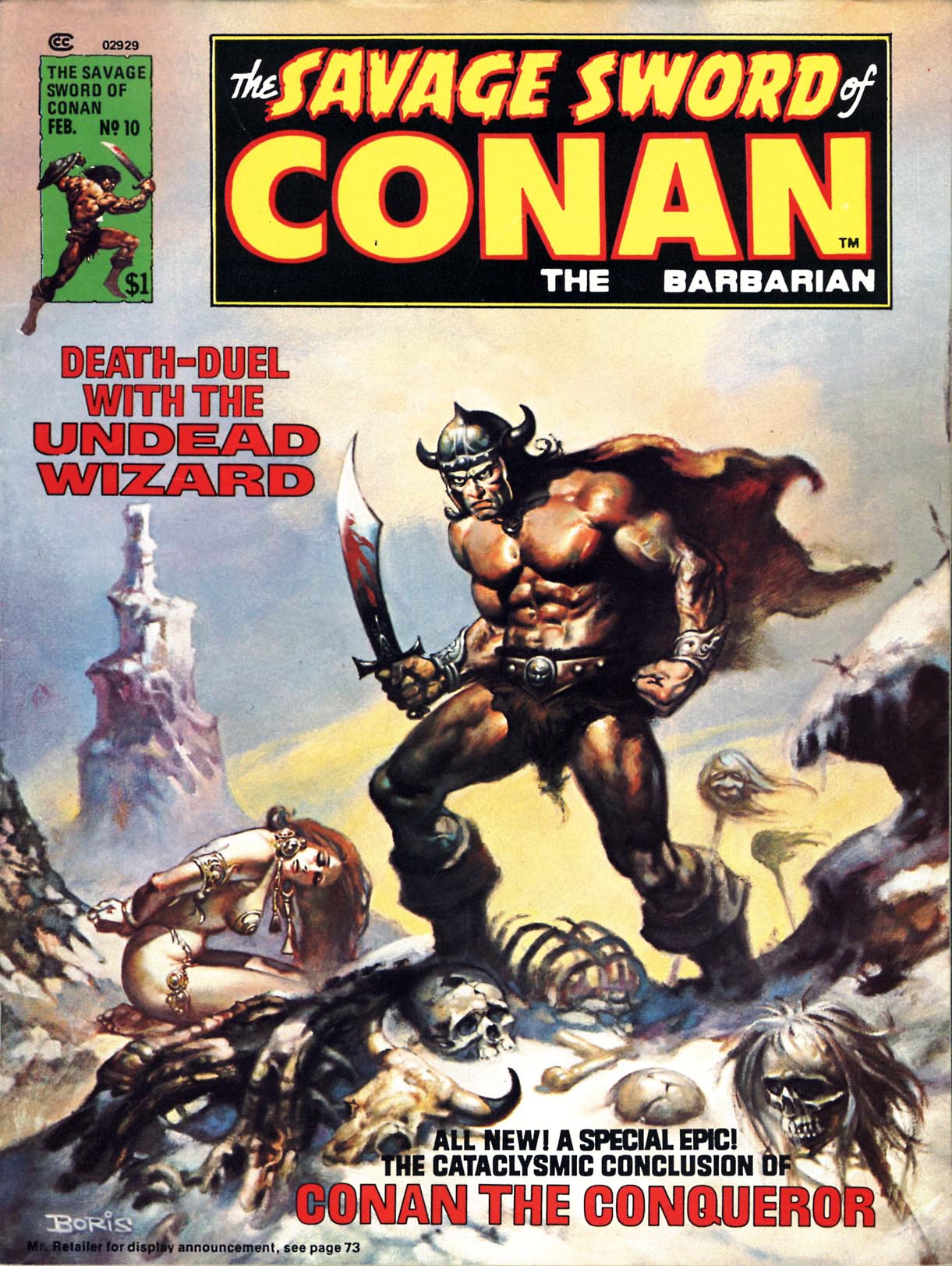 CONAN'IN VAHŞİ KILICI 10 010