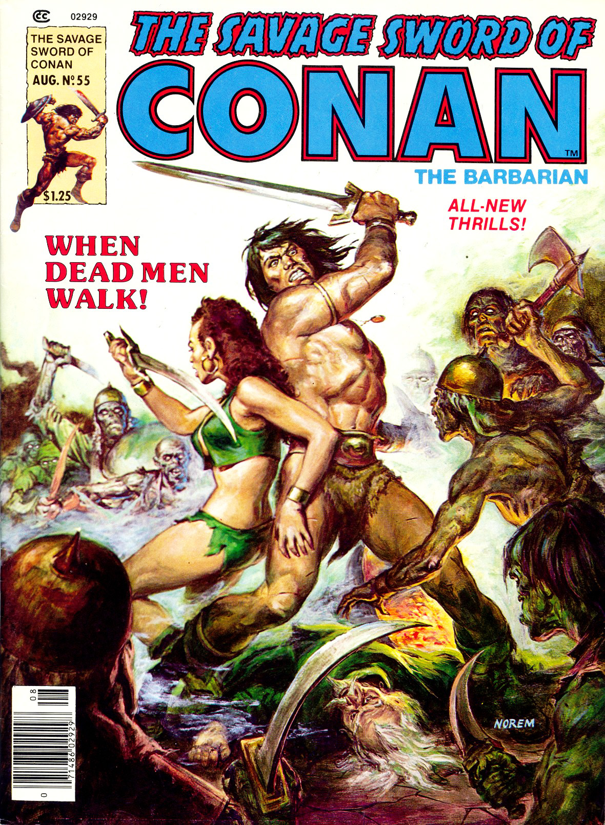 THE SAVAGE SWORD OF CONAN 055