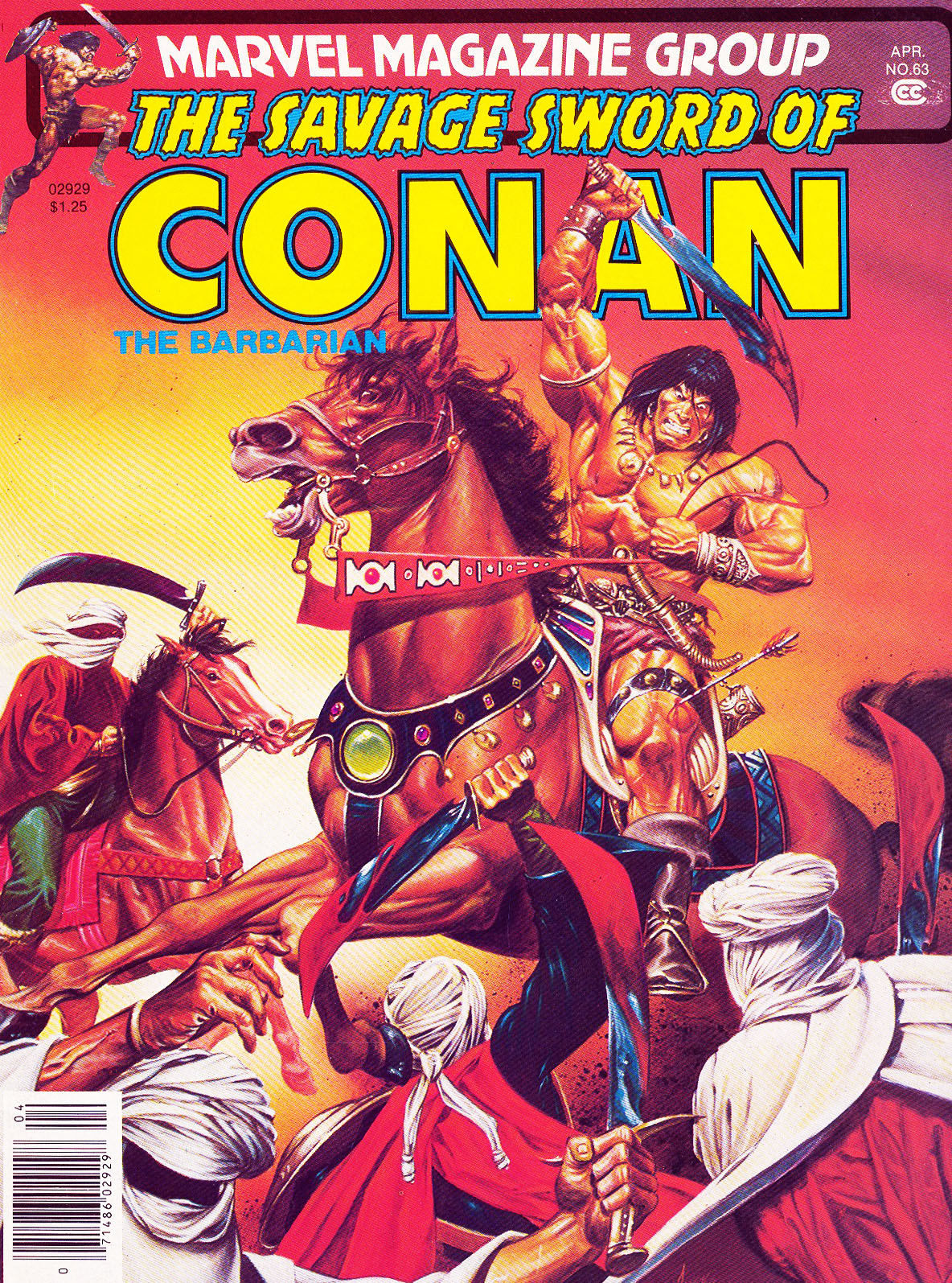 THE SAVAGE SWORD OF CONAN 063