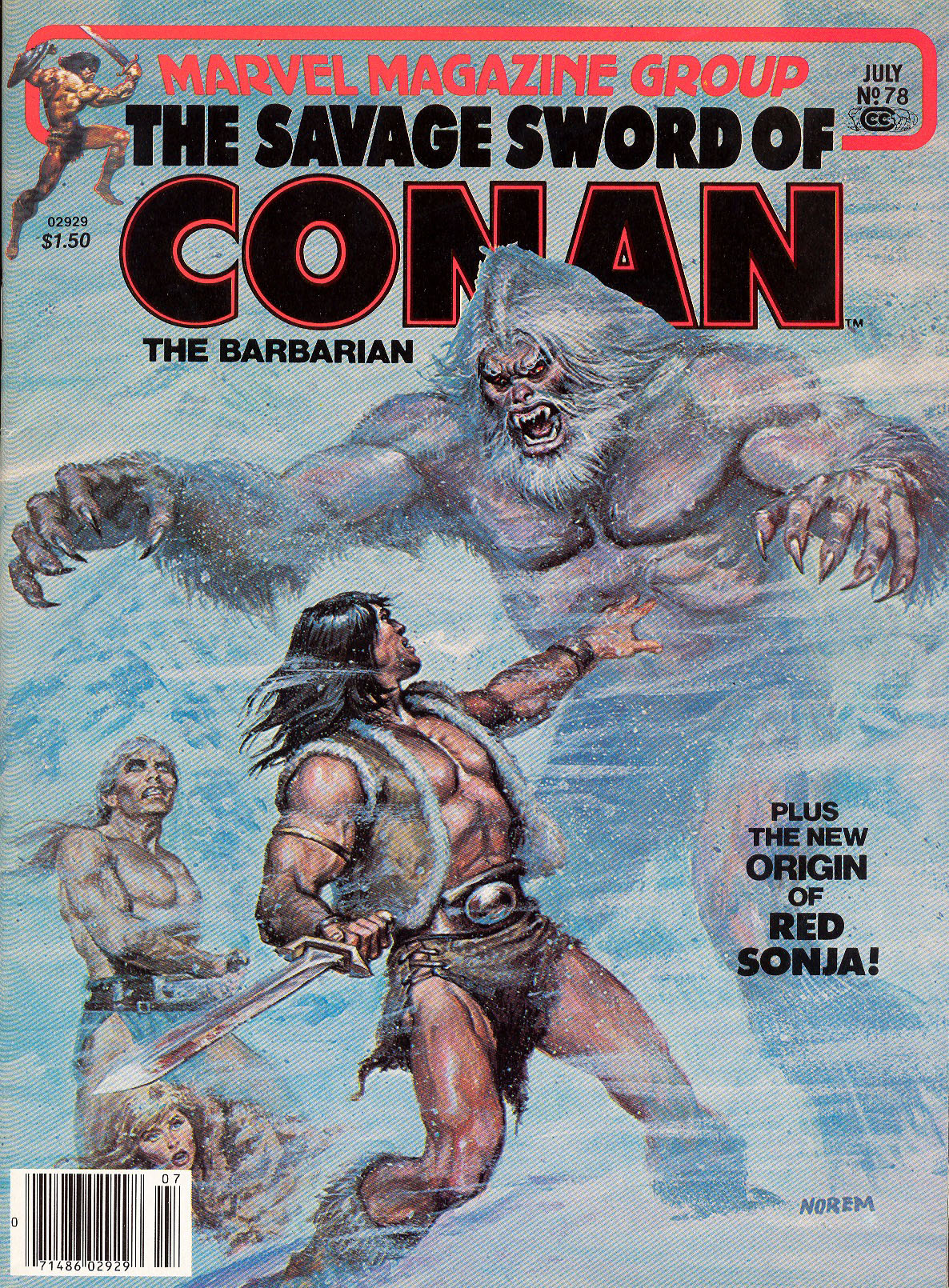 THE SAVAGE SWORD OF CONAN 078