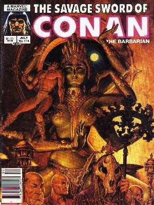 THE SAVAGE SWORD OF CONAN 114