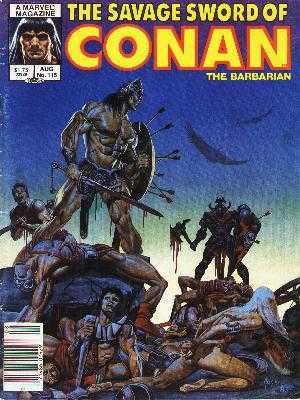 THE SAVAGE SWORD OF CONAN 115