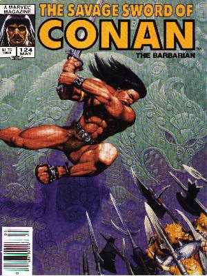 THE SAVAGE SWORD OF CONAN 124