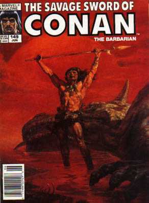 THE SAVAGE SWORD OF CONAN 149
