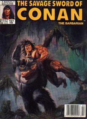 THE SAVAGE SWORD OF CONAN 157