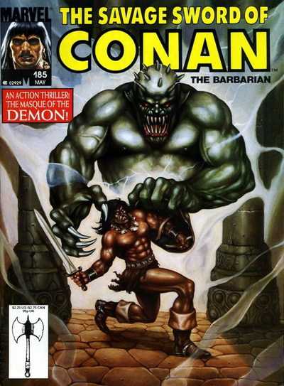 THE SAVAGE SWORD OF CONAN 185