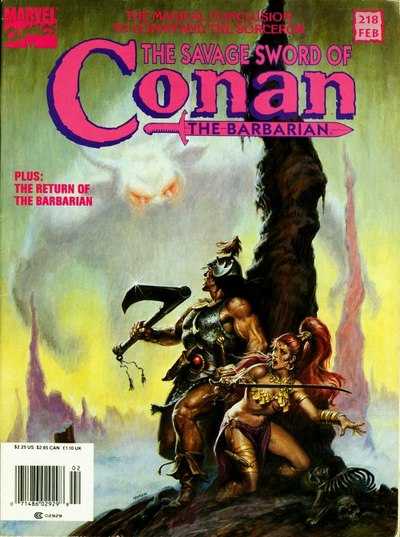 THE SAVAGE SWORD OF CONAN 218