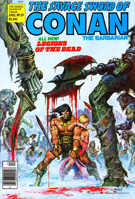 THE SAVAGE SWORD OF CONAN 039
